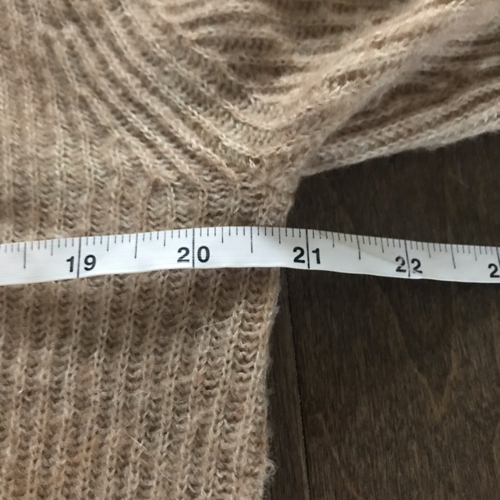 Quince Baby Alpaca-Wool Quarter Zip in Camel - XS - NWT - Picture 7 of 8